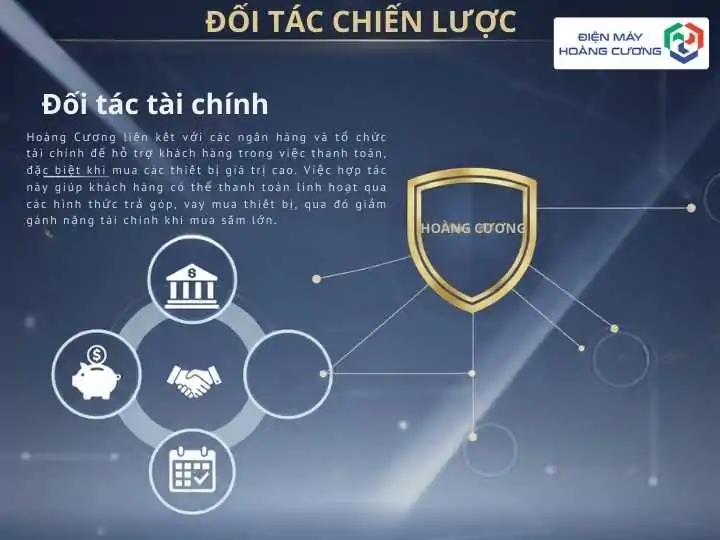 Đối tác chiến lược 4 Đối tác chiến lược với đối tác tài chính