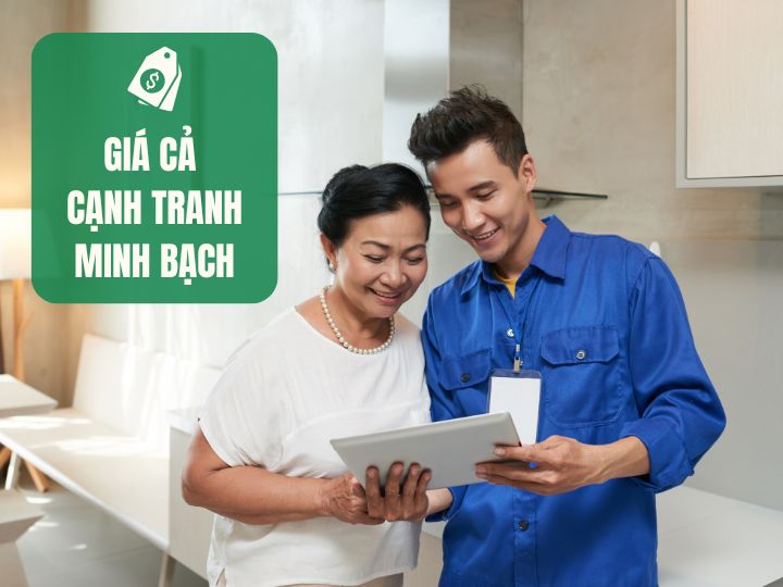 Thay Bo Mạch Bếp Từ Giá Rẻ - Linh Kiện Chính Hãng - Uy Tín Nhất 2025 4 Giá cả cạnh tranh, minh bạch