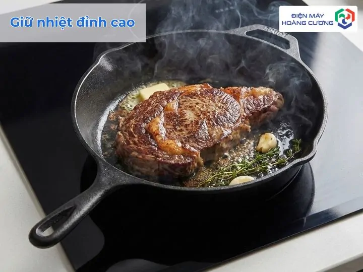 Hướng Dẫn Chọn Mua Và Sử Dụng Chảo Gang Bếp Từ Chất Lượng Cao Giá Rẻ 3 chảo gang bếp từ dày, giữ nhiệt lâu