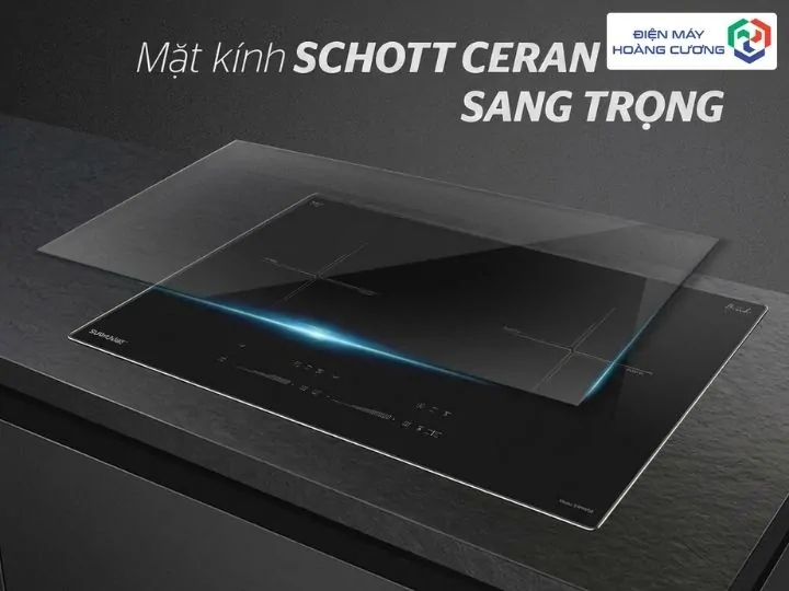 Top 8 mặt kính bếp từ chịu lực, chịu nhiệt tốt nhất 2025 4 Mặt kính bếp từ Schott Ceran (Đức)