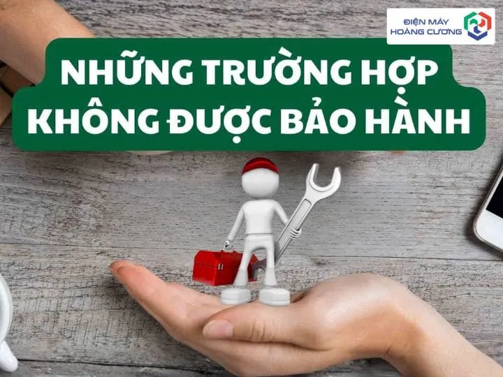 Chính sách bảo hành bếp từ Hafele chính hãng tại Điện Máy Hoàng Cương 3 Trường hợp không được bảo hành bếp từ Hafele