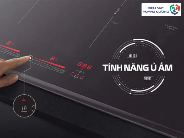 Cách sử dụng bếp từ Bosch Series 4, 6, 8 chuẩn chuyên gia 11 tính năng ủ ấm của bếp từ bosch