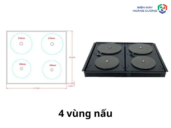 Top 5 Bếp Từ CookerX "Vô Hình" Đáng Mua Nhất 2026: Công Nghệ Đức Cho Gian Bếp Việt 7 Bếp từ CookerX 4 vùng nấu