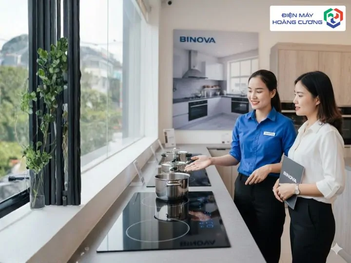 Bếp Từ Binova câu hỏi thường gặp