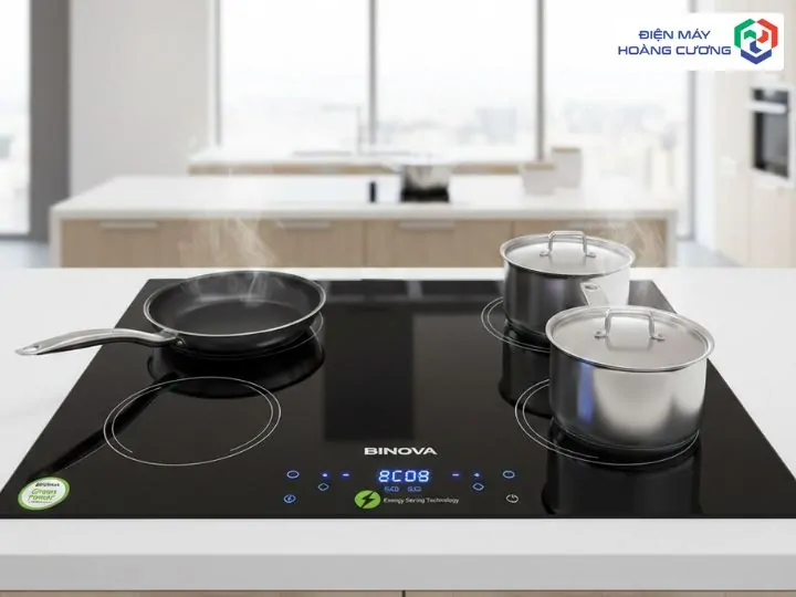 Bếp Từ Binova tiết kiệm điện