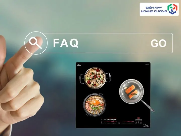 Câu hỏi hay gặp khi dùng Bếp từ Cnazy