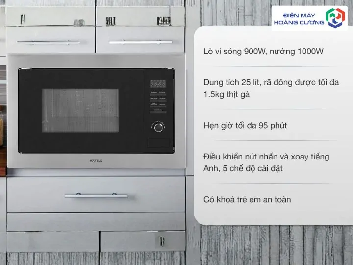 Lò nướng Hafele có gì nổi bật