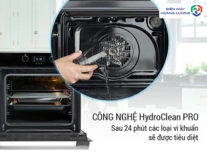 Lò nướng Hafele xác định công nghệ vệ sinh