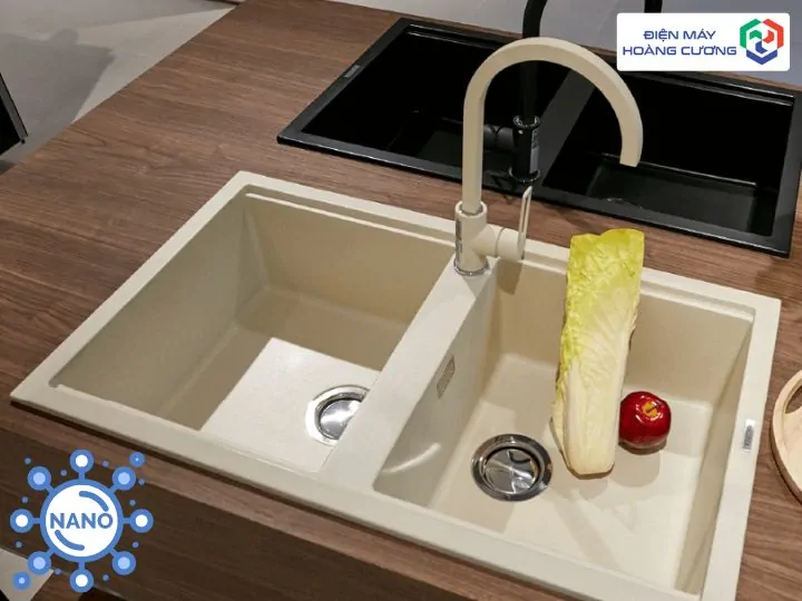 5 Tiêu Chí Chọn Địa Chỉ Mua Chậu Rửa Malloca Uy Tín Tại Quảng Ninh Giá Tốt Nhất 2026 2 Bề mặt chậu rửa Malloca kháng khuẩn