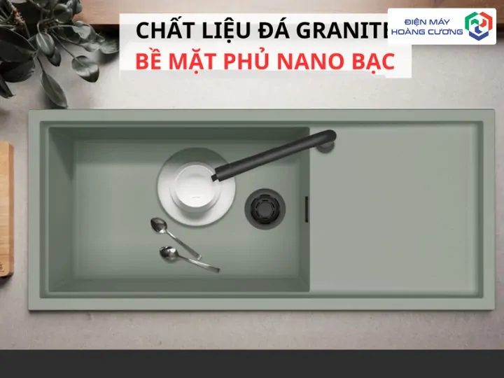 Top 5 Tiêu Chí Chọn Địa Chỉ Mua Chậu Rửa Malloca Uy Tín Tại Đắk Lắk 2 Chất liệu Granite Nano cao cấp chậu rửa Malloca