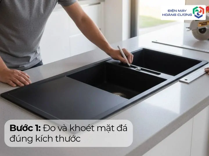 12+ Địa Chỉ Mua Chậu Rửa Bát Hafele Uy Tín Tại Hải Phòng, Giải Pháp Tối Ưu Cho Không Gian Bếp Hiện Đại 5 Lắp đặt chậu rửa Hafele