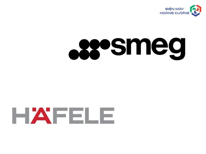 Logo Hafele và Smeg