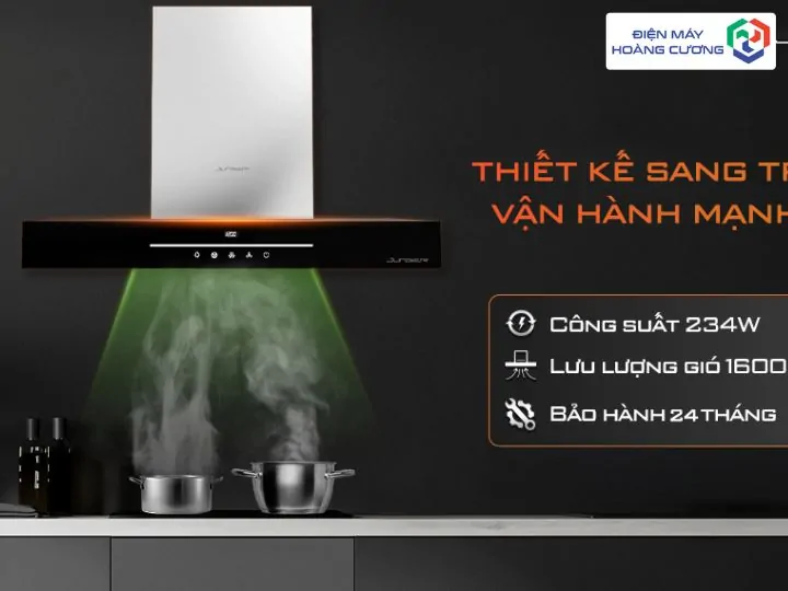 Các mức công suất hút mùi