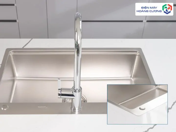 Cận cảnh các loại bề mặt chậu Konox