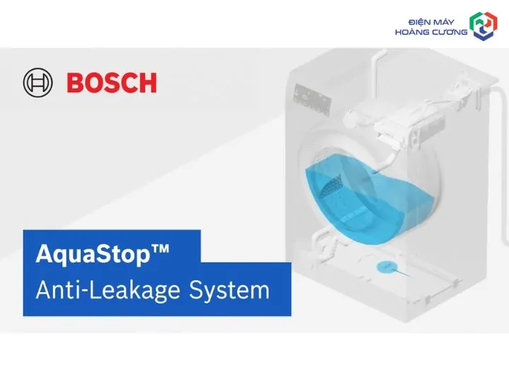 Địa Chỉ Mua Máy Giặt Bosch Uy Tín Tại Hải Phòng & Gợi Ý 12 Mã Bán Chạy Nhất 2 Công nghệ AquaStop máy giặt Bosch