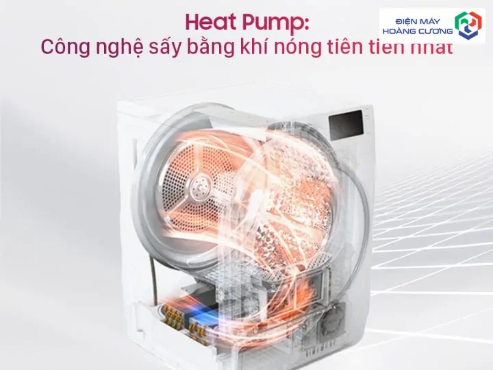 Địa Chỉ Mua Máy Sấy Bosch Uy Tín Tại Quảng Ninh & Gợi Ý 12 Mã Bán Chạy Nhất 2 Công nghệ sấy Heatpump máy sấy Bosch