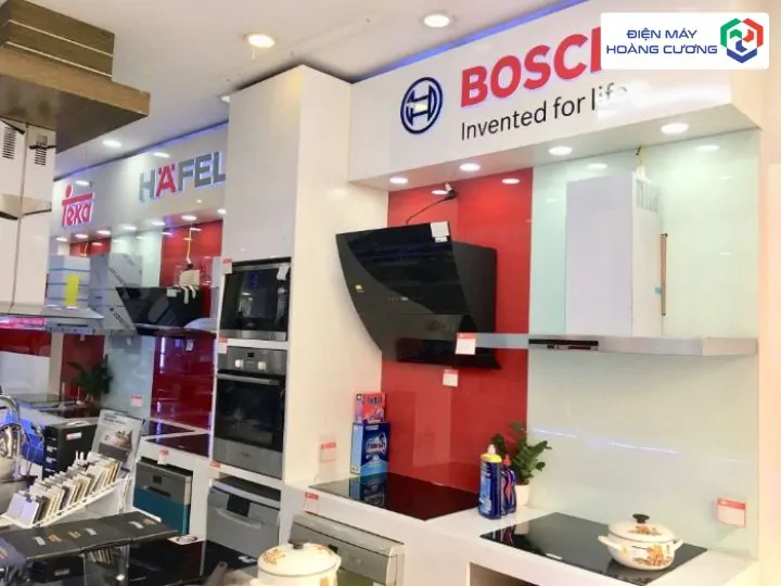 Top 8 Địa Chỉ Mua Tủ Lạnh Bosch Uy Tín Tại Hải Phòng Đáng Tin Cậy Nhất 2026 3 Gian hàng Bosch điện máy Hoàng Cương Hải Phòng