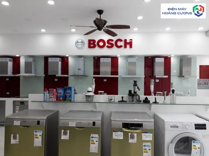 Top 8 Địa Chỉ Mua Tủ Lạnh Bosch Uy Tín Tại Quảng Ninh Đáng Tin Cậy Nhất 2026 3 Gian hàng Bosch điện máy Hoàng Cương Quảng Ninh