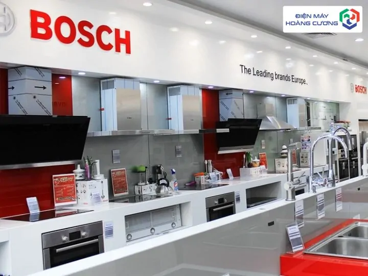 Top 12 Siêu Phẩm Khử Mùi & Địa Chỉ Mua Máy Hút Mùi Bosch Uy Tín Tại Khánh Hoà 2 Gian hàng máy hút mùi Bosch tại điện máy Hoàng Cương Khánh Hoà