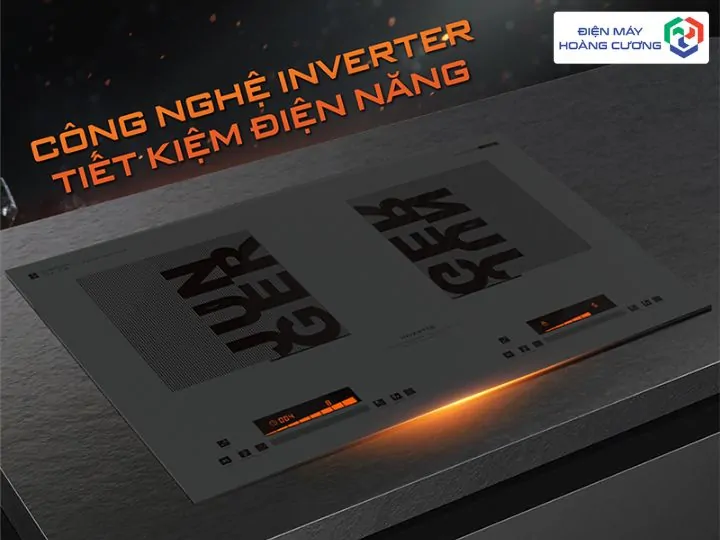 Bếp từ đôi Junger CEJ-226-INVERTER 9 bếp từ CEJ-226-INVERTER với công nghệ Inverter